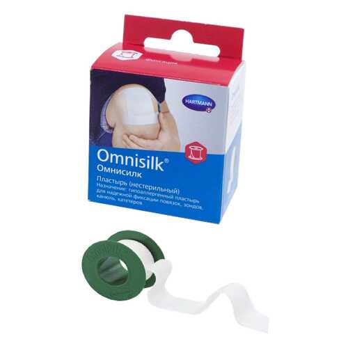 Пластырь Omnisilk фиксирующий 2,5 см х 5 м 1 шт. в Аптека Классика