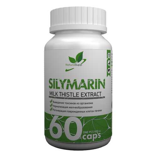 Для печени силимарин NATURALSUPP Silymarin капсулы 60 шт. в Аптека Классика