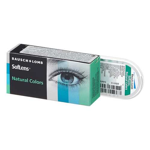 Контактные линзы SofLens Natural Colors 2 линзы -0,50 pacific blue в Аптека Классика