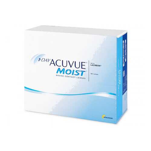 Контактные линзы 1-Day Acuvue Moist 180 линз R 8,5 -0,50 в Аптека Классика