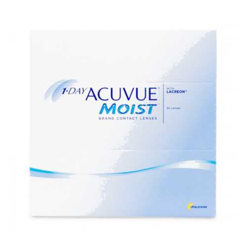 Контактные линзы 1-Day Acuvue Moist 90 линз R 8,5 -0,75 в Аптека Классика