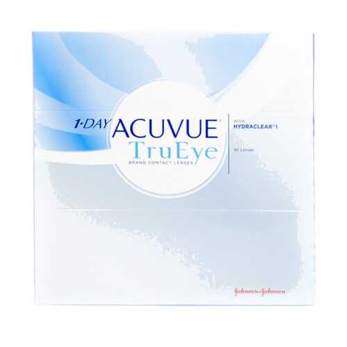 Контактные линзы 1-Day Acuvue TruEye 90 линз R 8,5 -12,00 в Аптека Классика