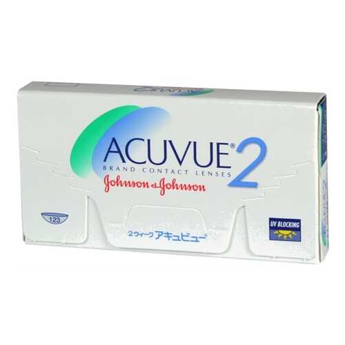 Контактные линзы Acuvue 2 6 линз R 8,3 -1,75 в Аптека Классика