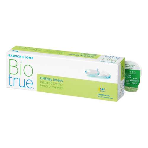 Контактные линзы Biotrue ONEday 30 линз -1,50 в Аптека Классика