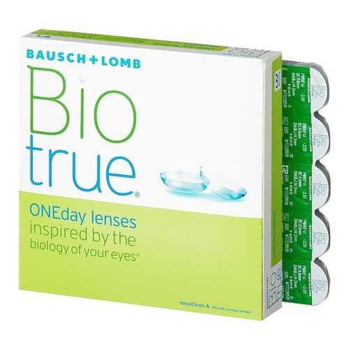 Контактные линзы Biotrue ONEday 90 линз +1,50 в Аптека Классика