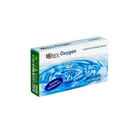 Контактные линзы IQlens Oxygen 30 линз R 8.7 -00,75 в Аптека Классика