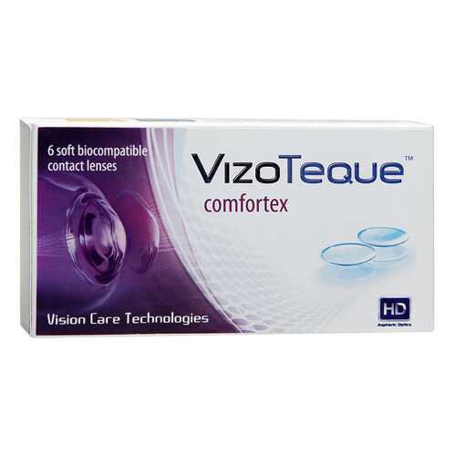 Контактные линзы VizoTeque Comfortex 6 линз R 8,6 -5,50 в Аптека Классика