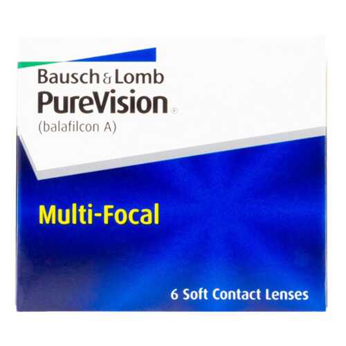 Контактные линзы PureVision Multi-Focal 6 линз low -3,25 в Аптека Классика