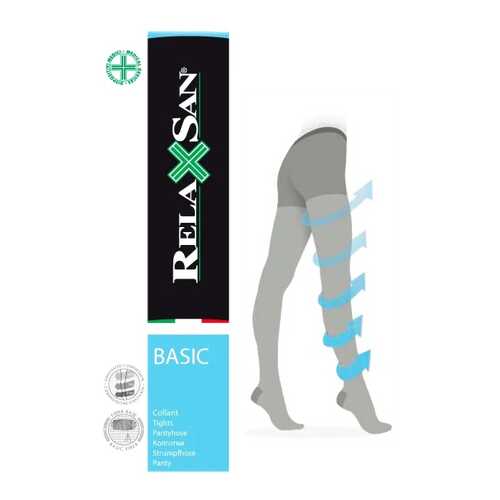 Колготки basic Relaxsan Collant 280 den р.4 черный в Аптека Классика