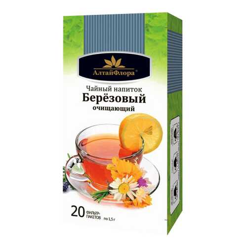 Чайный напиток Березовый очищающий 20 ф п * 1,5 г АлтайФлора в Аптека Классика