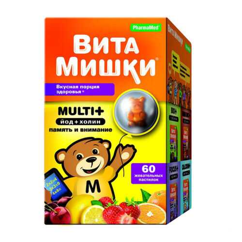 ВитаМишки Мульти+ пастилки жевательные №60 в Аптека Классика