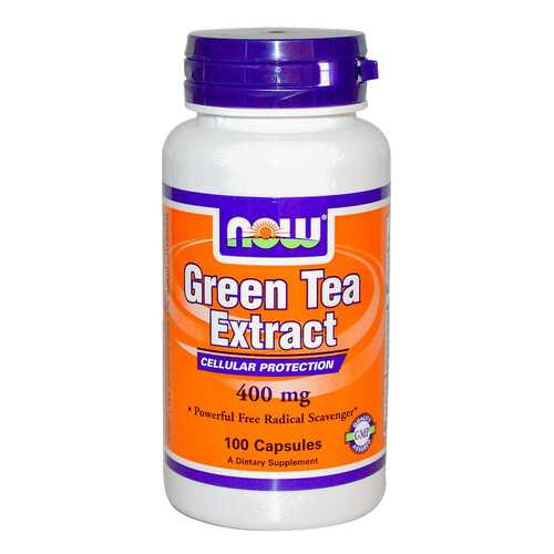 Добавка для здоровья NOW Green Tea Extract 100 капс. в Аптека Классика