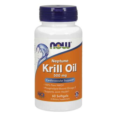 Omega 3 NOW Krill Oil Neptune 60 капс. в Аптека Классика